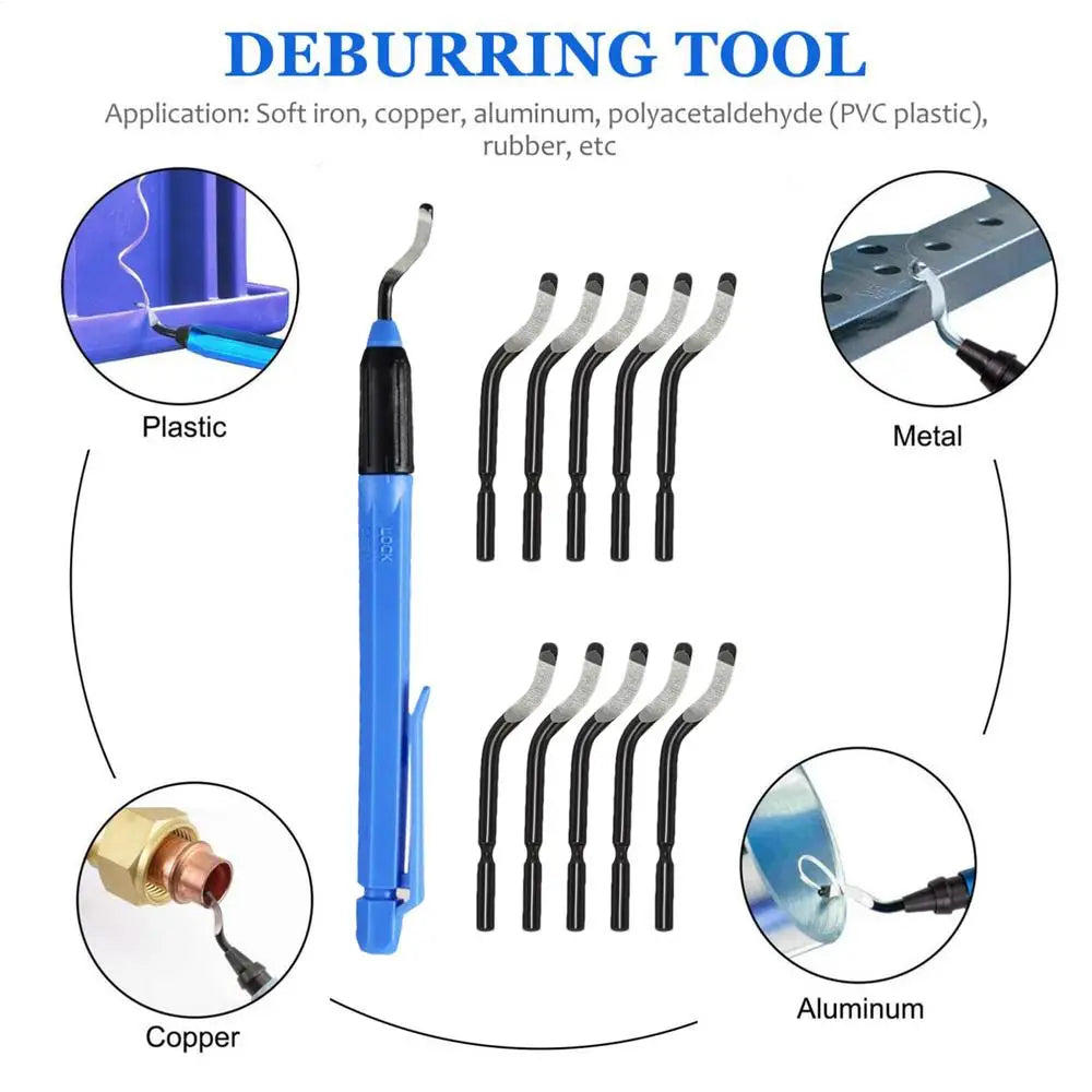 Metal Deburring Tool / Manual Alloy Chamfer Tool in Pen Shape Portable