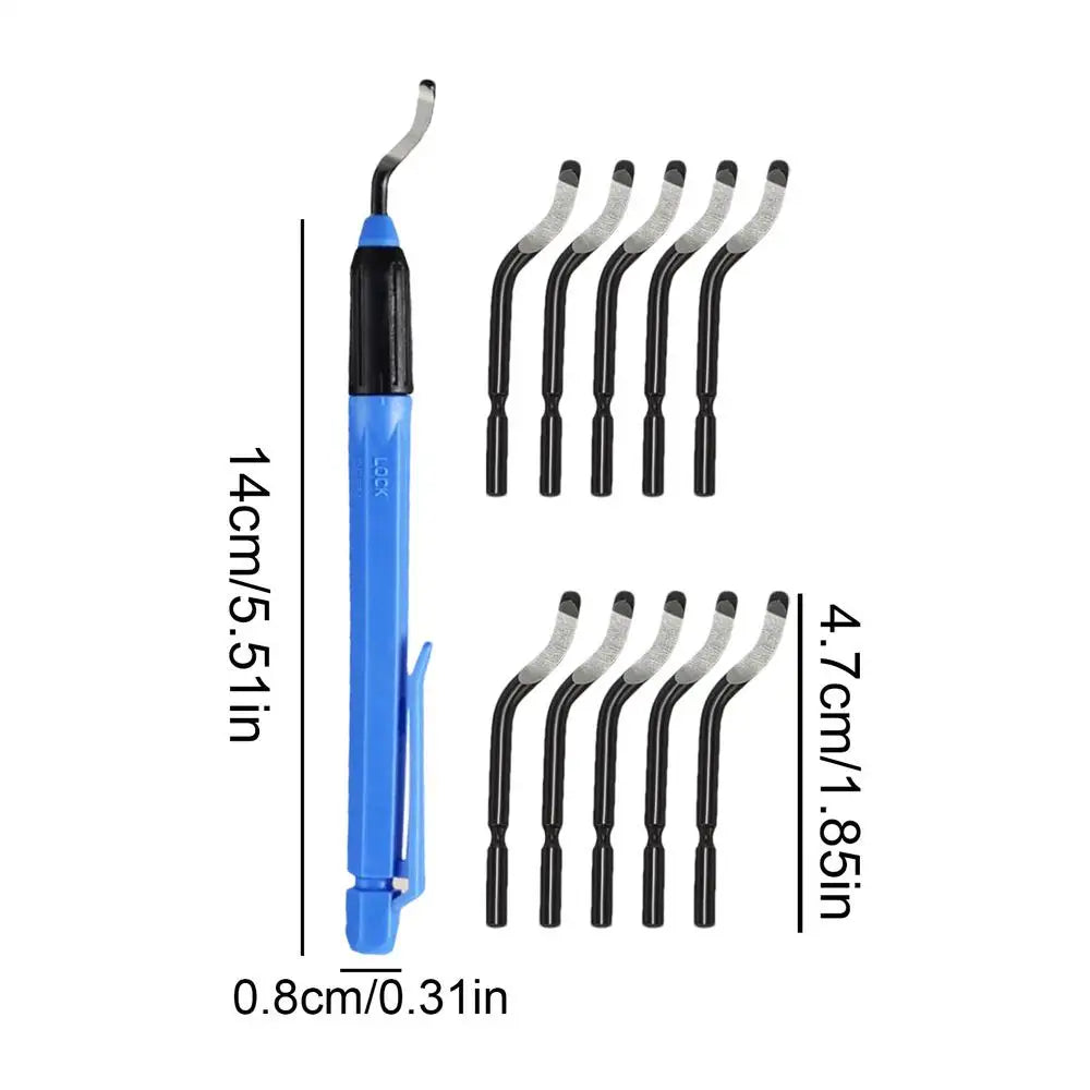 Metal Deburring Tool / Manual Alloy Chamfer Tool in Pen Shape Portable