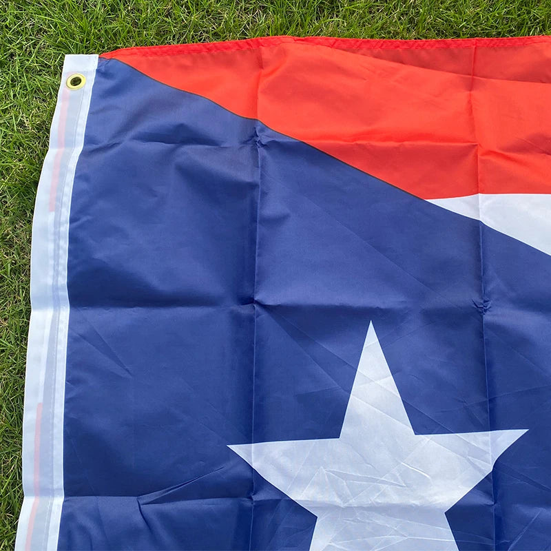 Puerto Rico Hanging National Flag