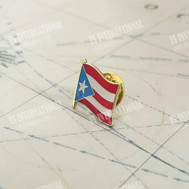 Puerto Rico National Flag Lapel Pin