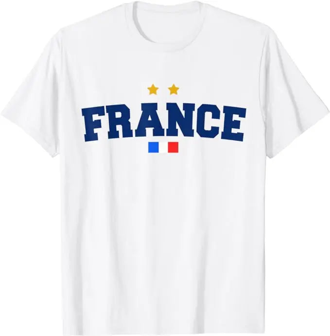 France Flag Soccer T‑Shirt