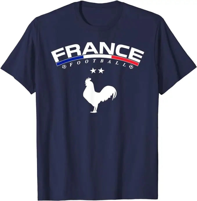 France Flag Soccer T‑Shirt