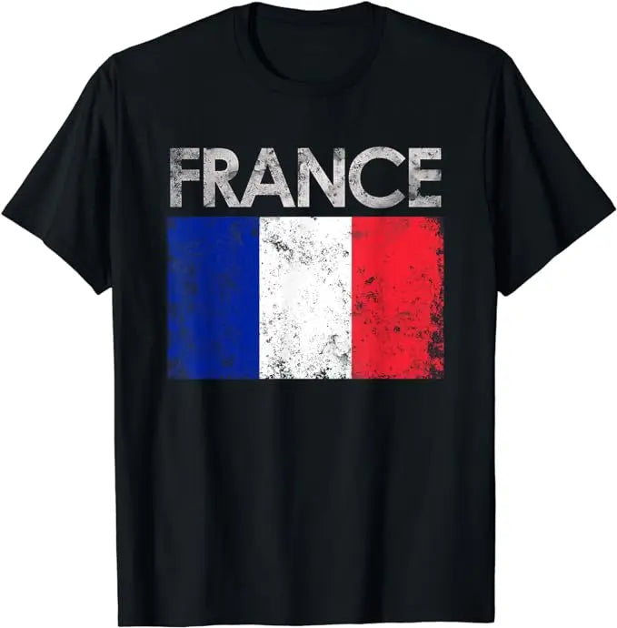 France Flag Soccer T‑Shirt