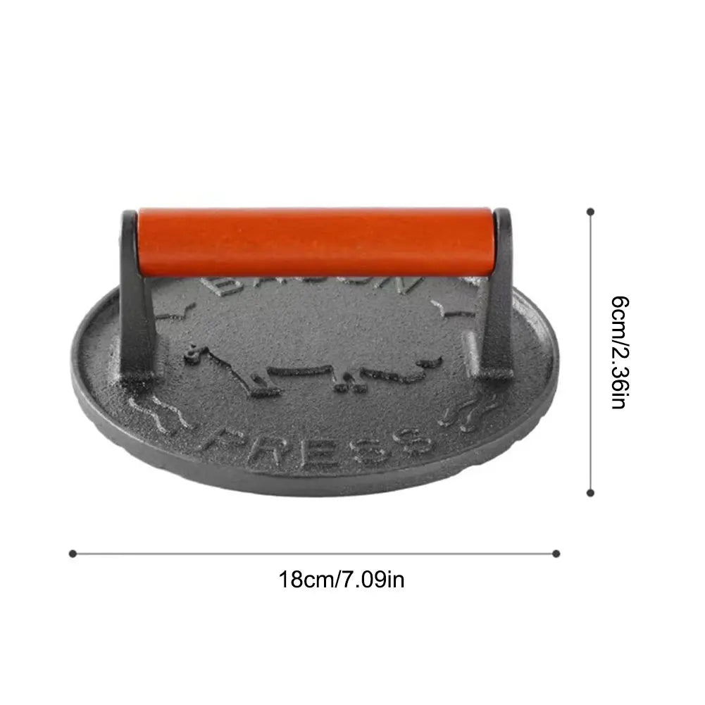 Cast Iron Burger Press
