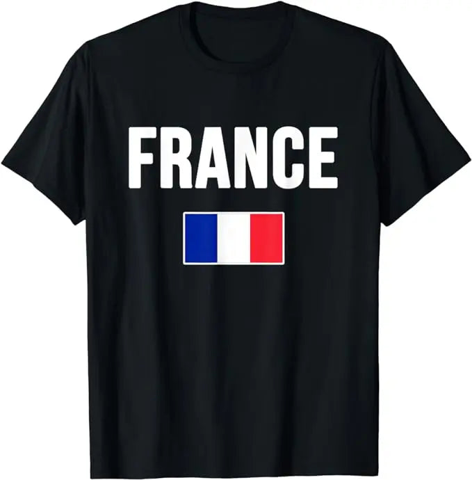 France Flag Soccer T‑Shirt