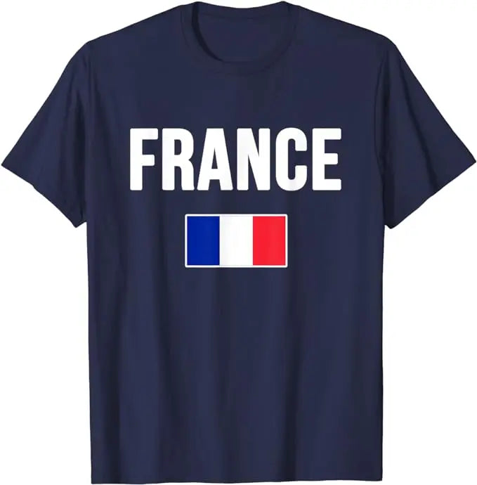 France Flag Soccer T‑Shirt
