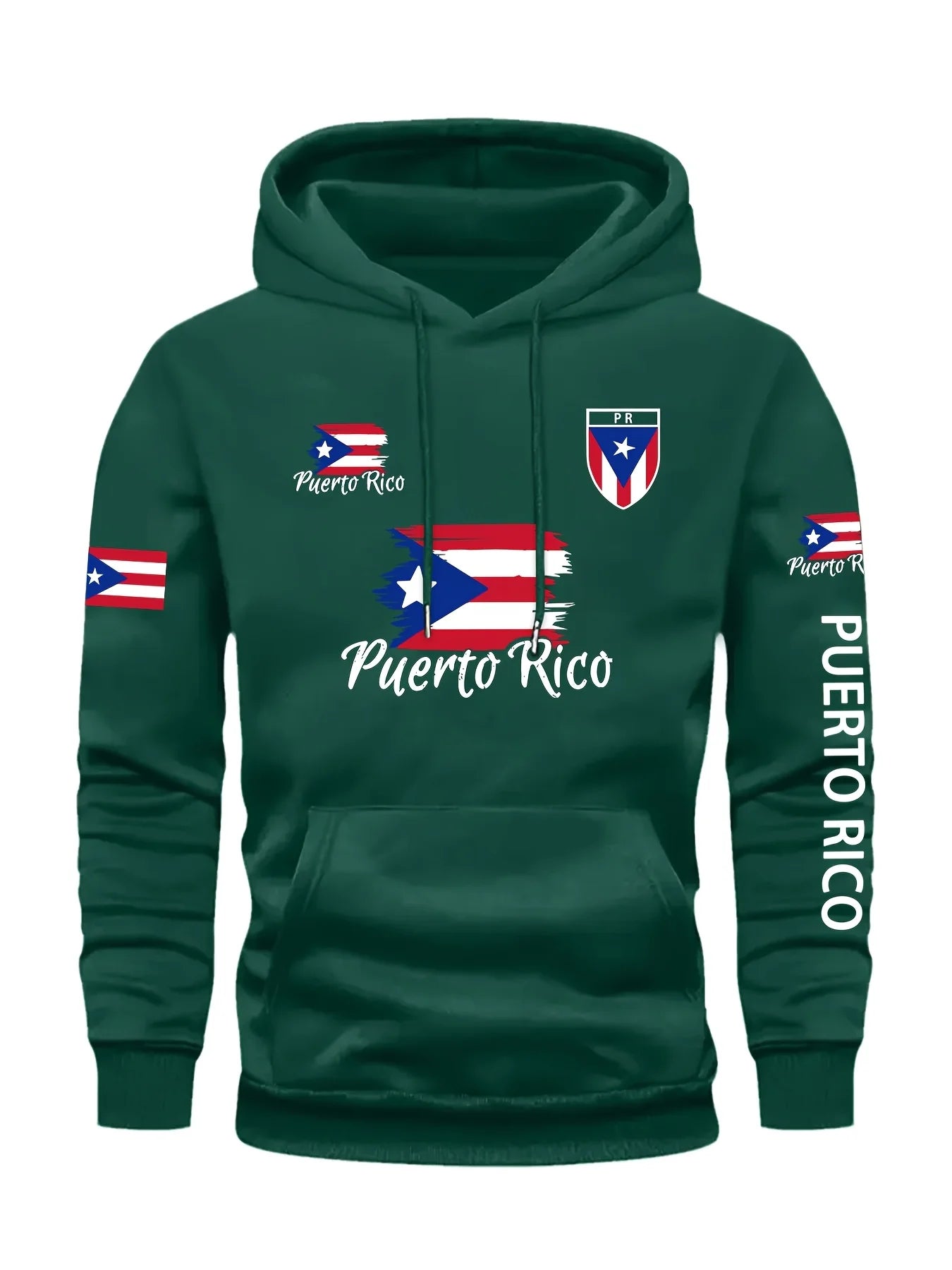 Men’s Puerto Rico Flag Hoodie