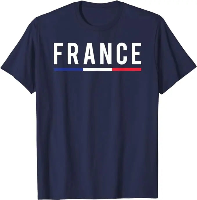 France Flag Soccer T‑Shirt