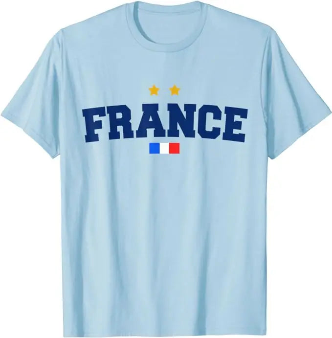 France Flag Soccer T‑Shirt