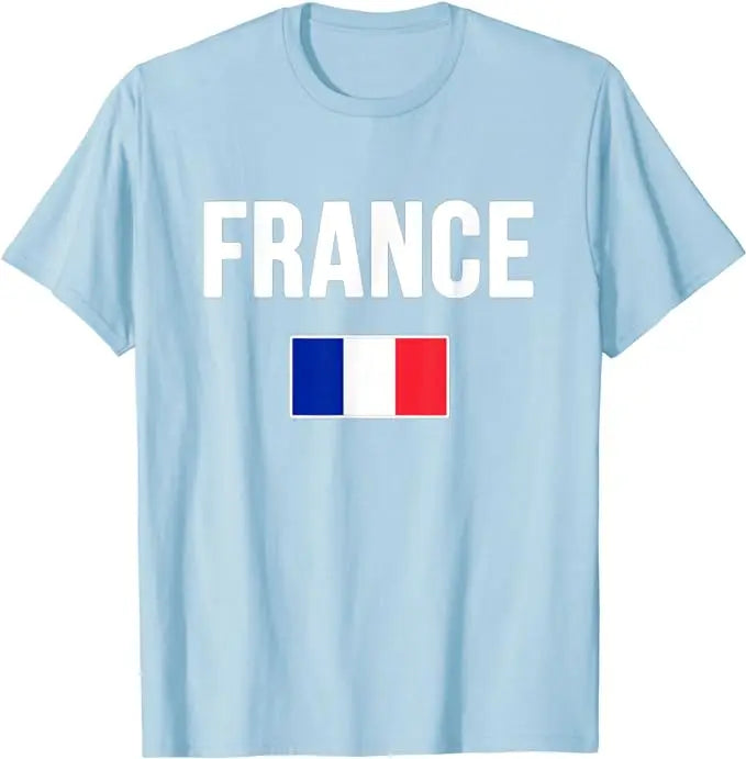 France Flag Soccer T‑Shirt
