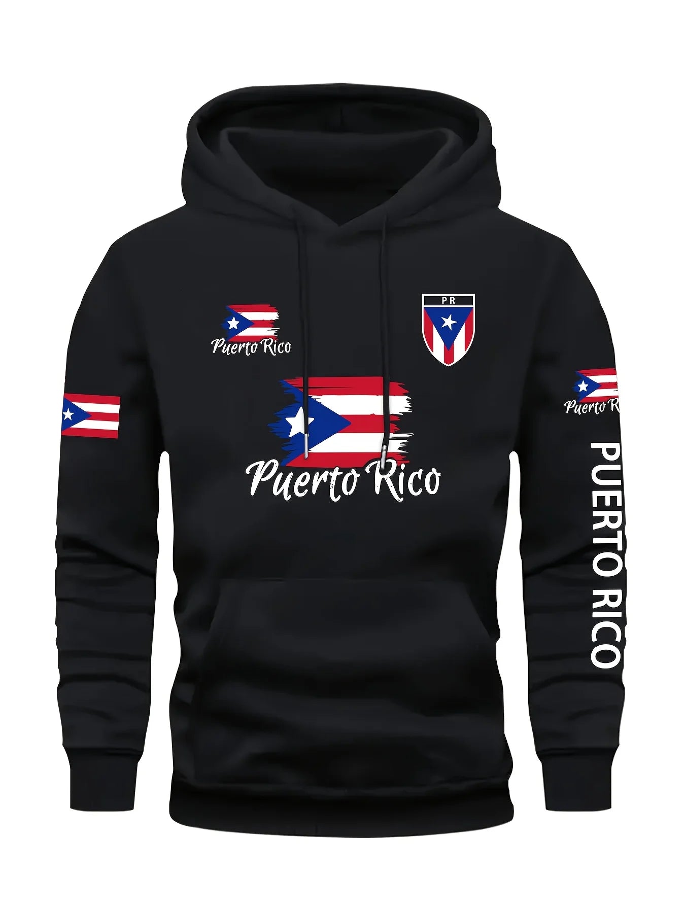 Men’s Puerto Rico Flag Hoodie