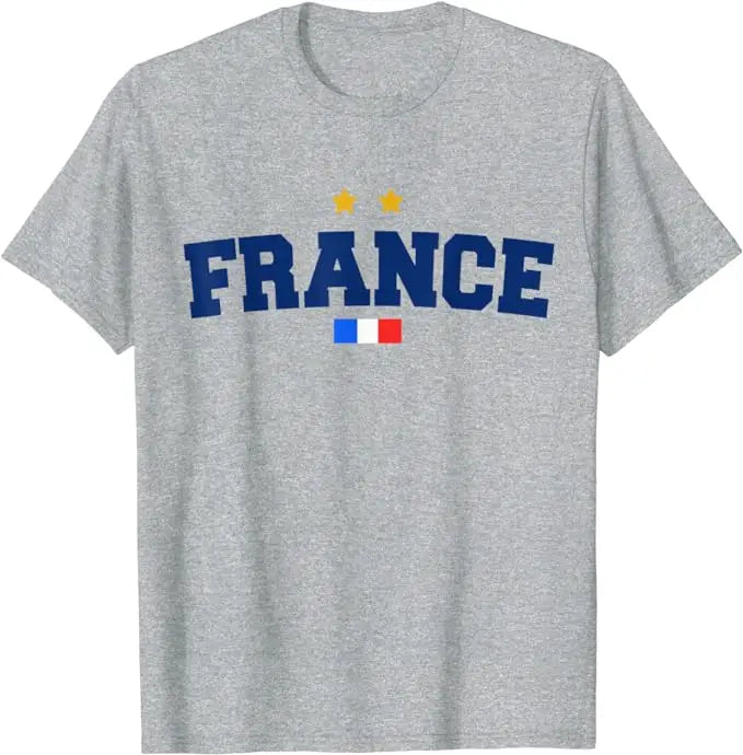 France Flag Soccer T‑Shirt