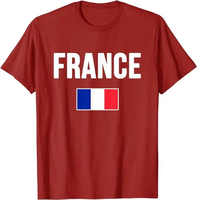 France Flag Soccer T‑Shirt