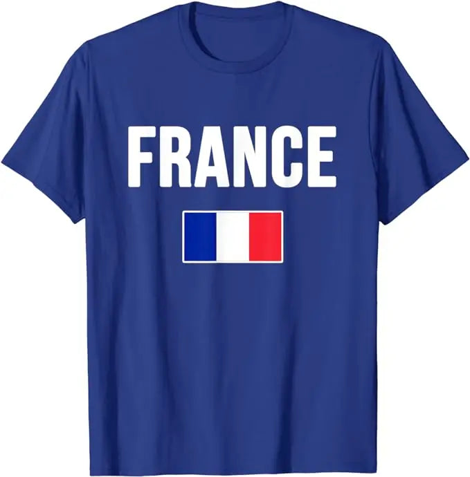 France Flag Soccer T‑Shirt